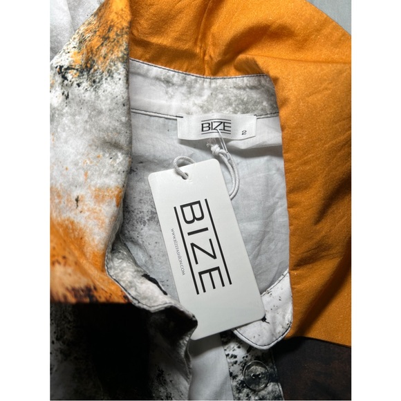 FOX’S ~Patterned Poplin Dress (NWT) - Picture 5 of 6